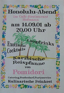 Honolulu-Abend am 14.09.2001 in Darmstadt